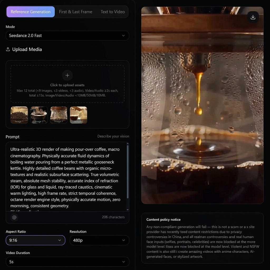 Review, download, and iterate